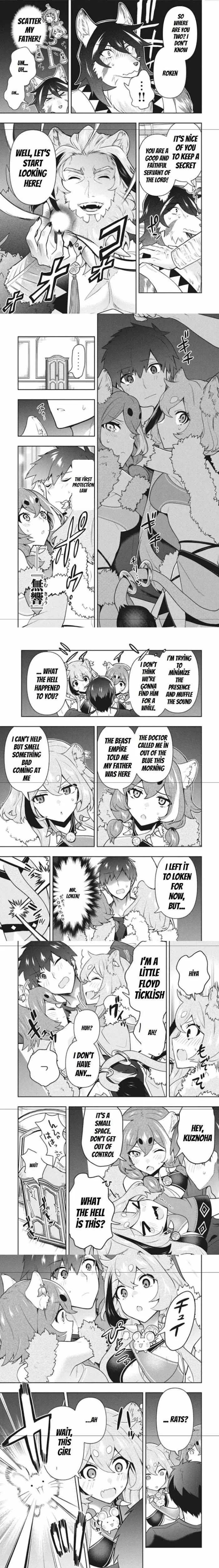 Rokuhime wa Kami Goe ni Koi ni Suru Chapter 37 page 3 - 
