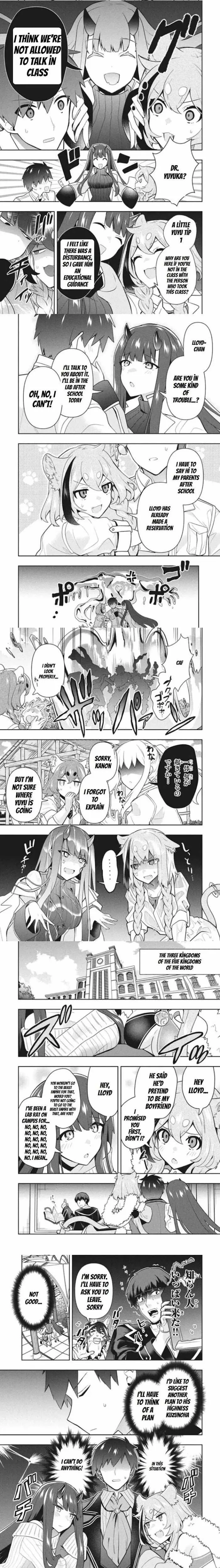 Rokuhime wa Kami Goe ni Koi ni Suru Chapter 38 page 3 - 