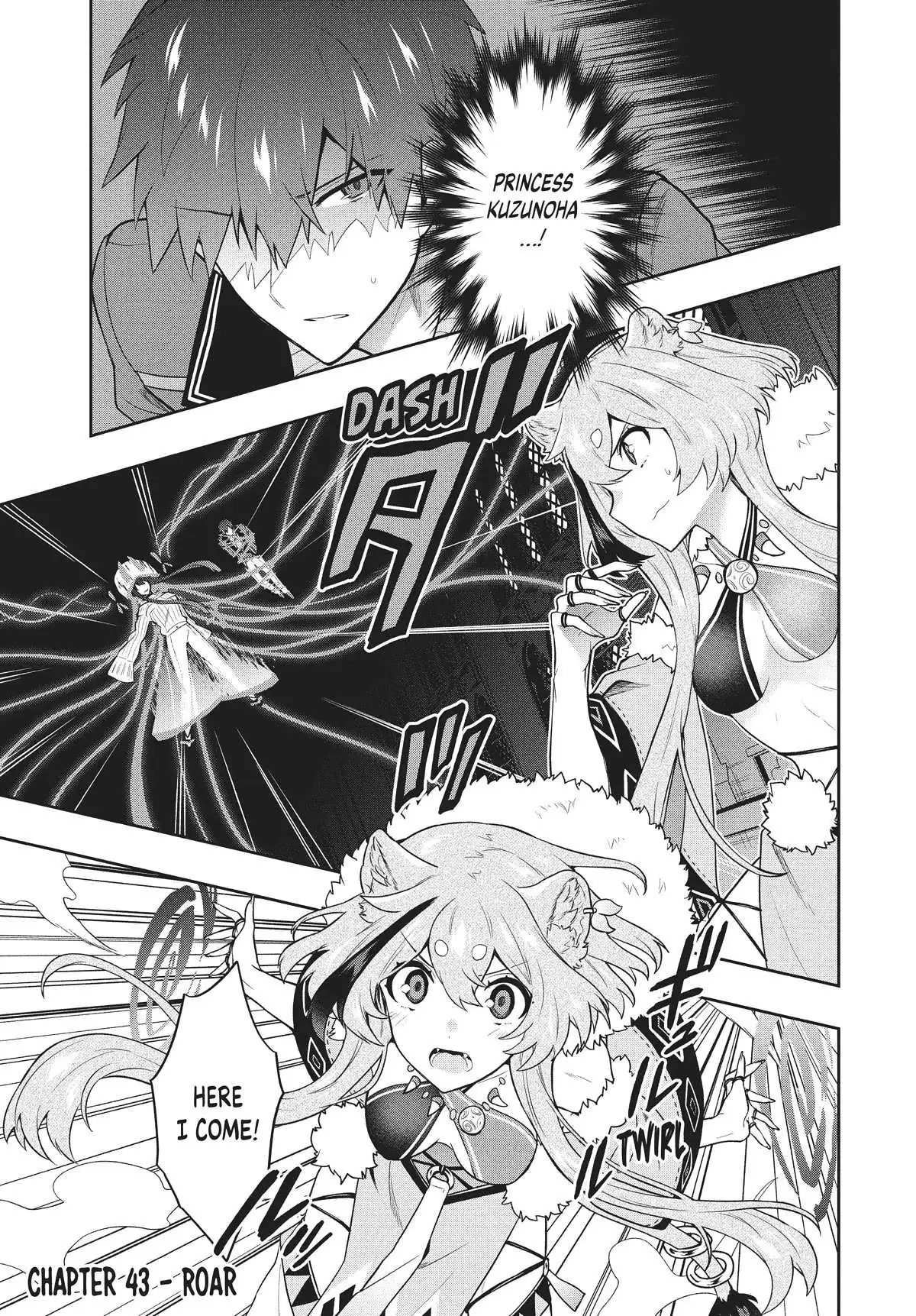 Rokuhime wa Kami Goe ni Koi ni Suru Chapter 43 page 1 - 