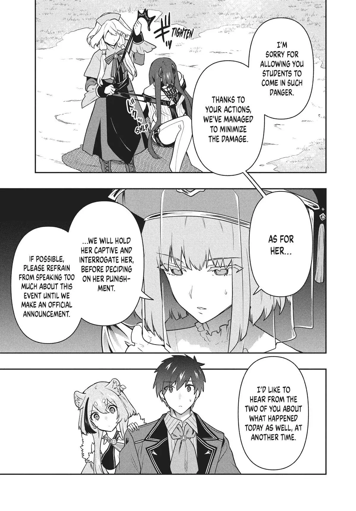 Rokuhime wa Kami Goe ni Koi ni Suru Chapter 44 page 15 - 