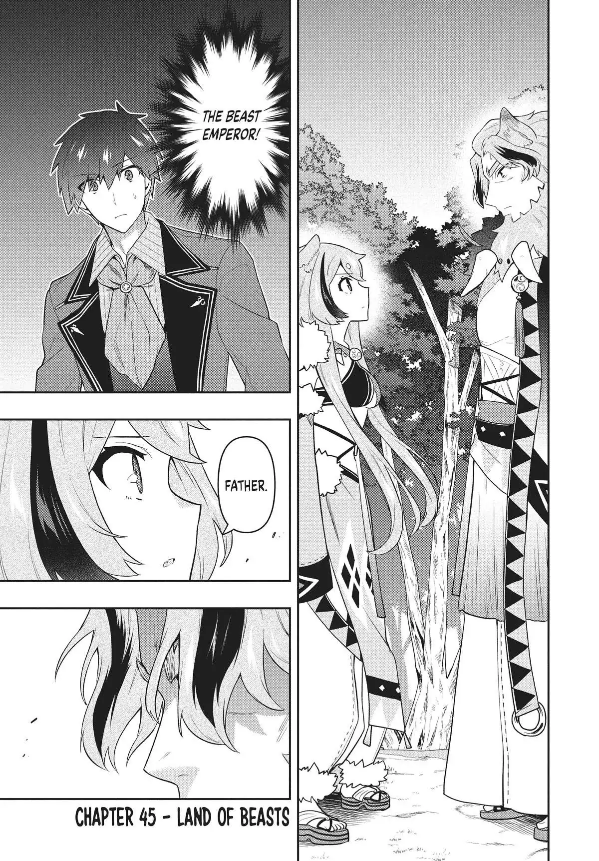 Rokuhime wa Kami Goe ni Koi ni Suru Chapter 45 page 1 - 