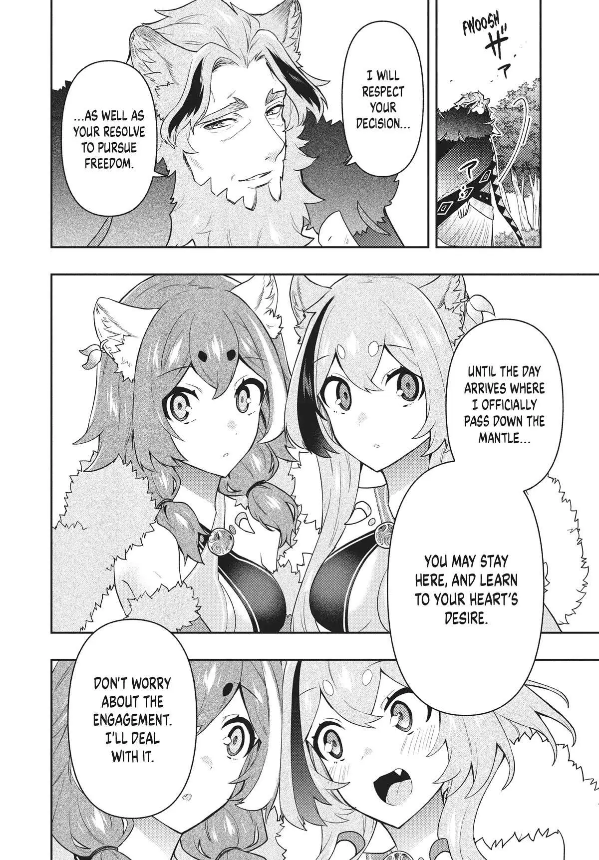 Rokuhime wa Kami Goe ni Koi ni Suru Chapter 45 page 14 - 