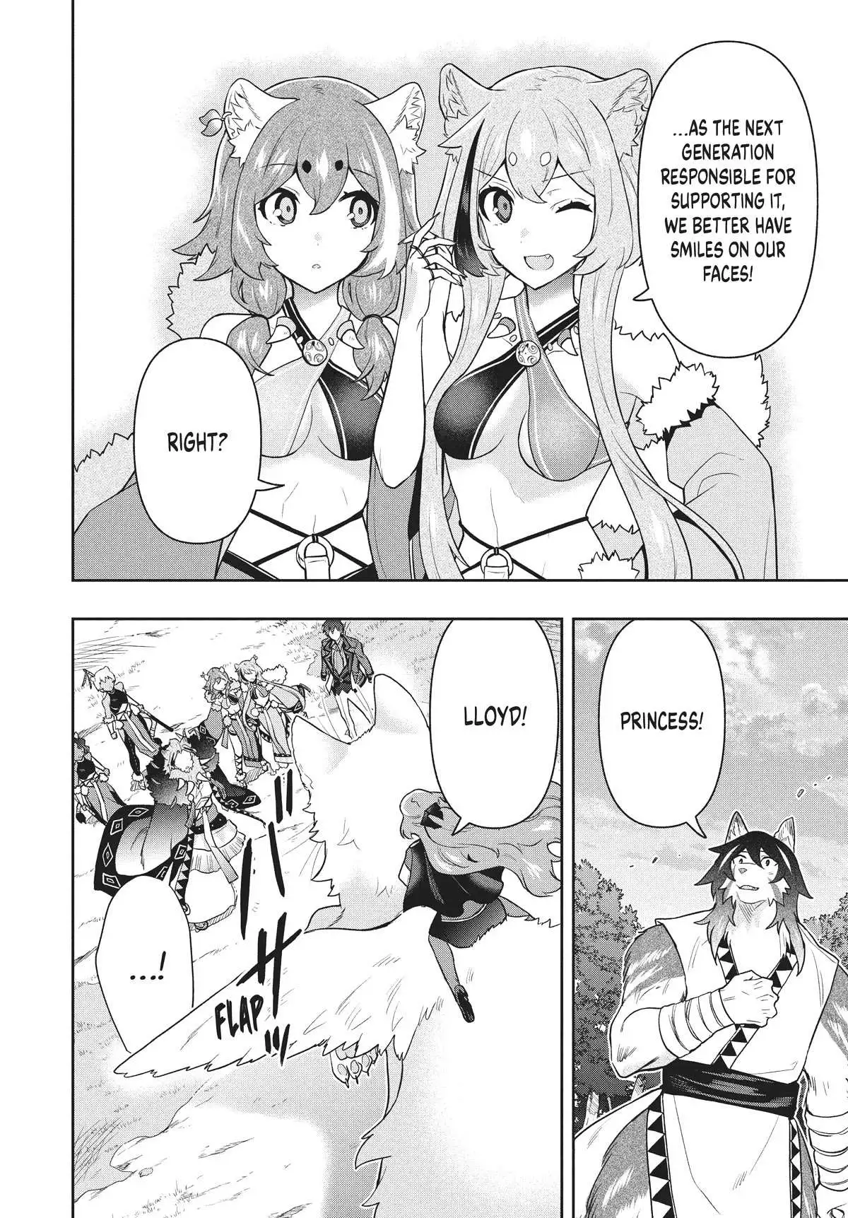 Rokuhime wa Kami Goe ni Koi ni Suru Chapter 45 page 8 - 