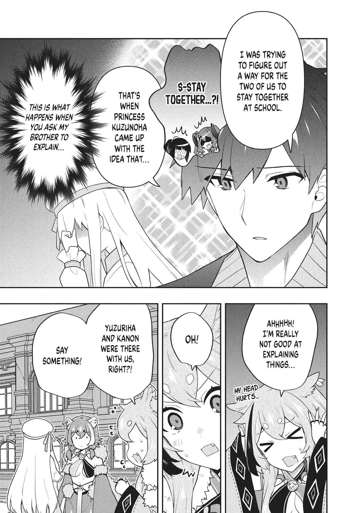 Rokuhime wa Kami Goe ni Koi ni Suru Chapter 46 page 13 - 