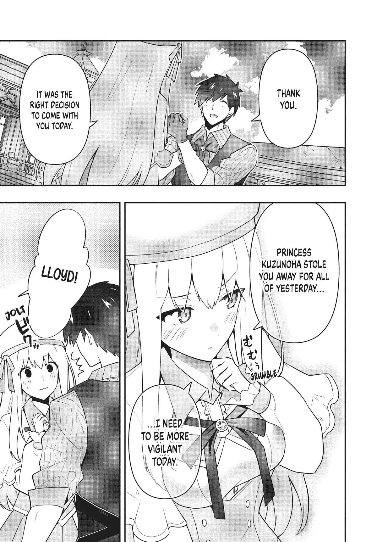 Rokuhime wa Kami Goe ni Koi ni Suru Chapter 46 page 3 - 