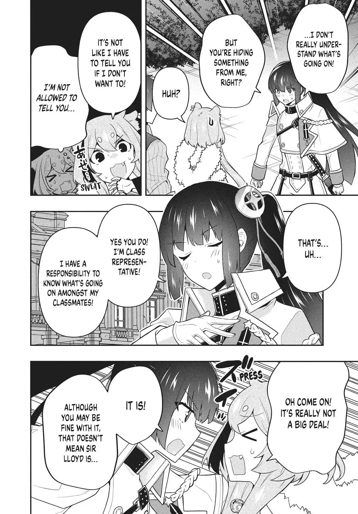 Rokuhime wa Kami Goe ni Koi ni Suru Chapter 46 page 8 - 
