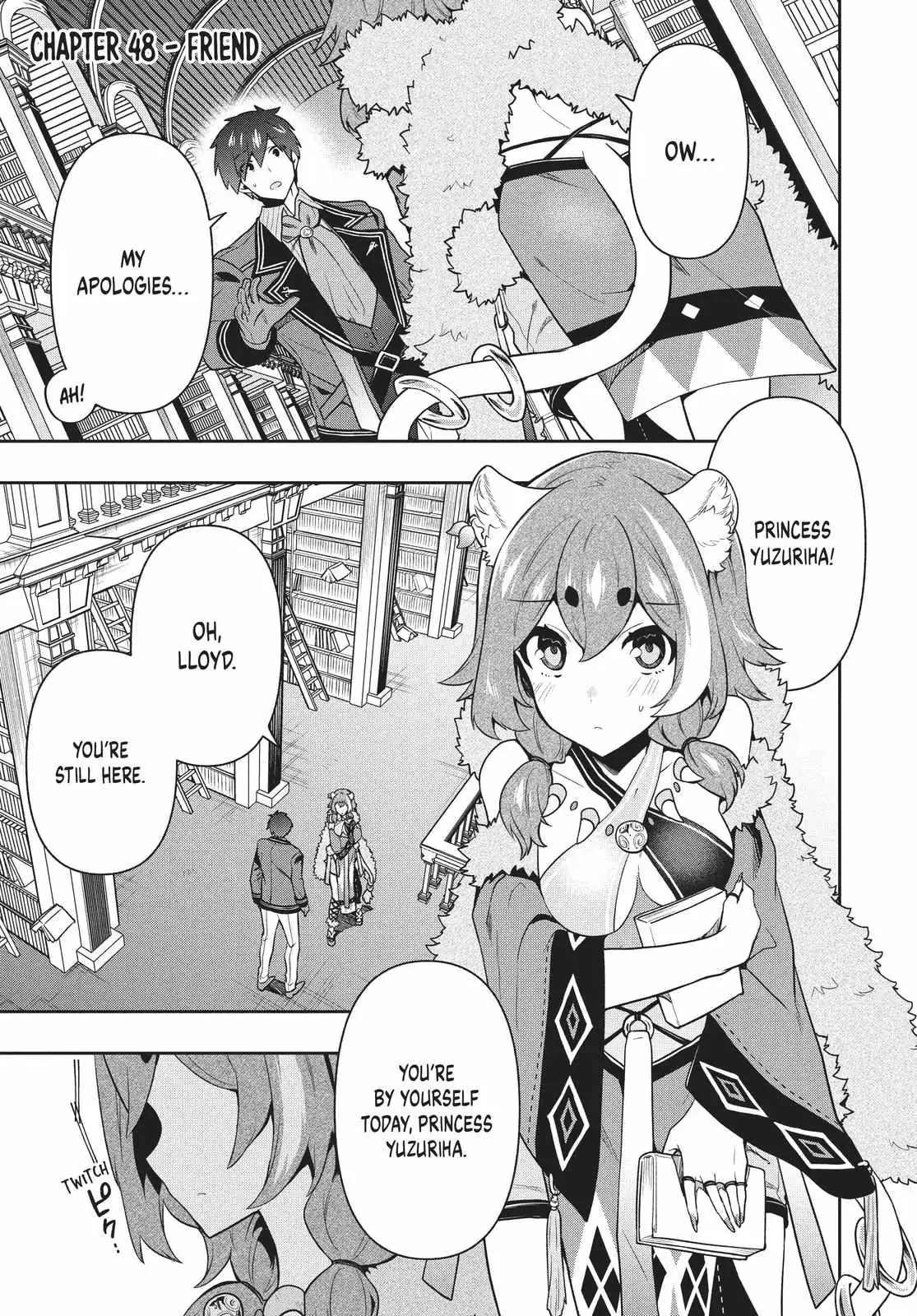 Rokuhime wa Kami Goe ni Koi ni Suru Chapter 48 page 1 - 