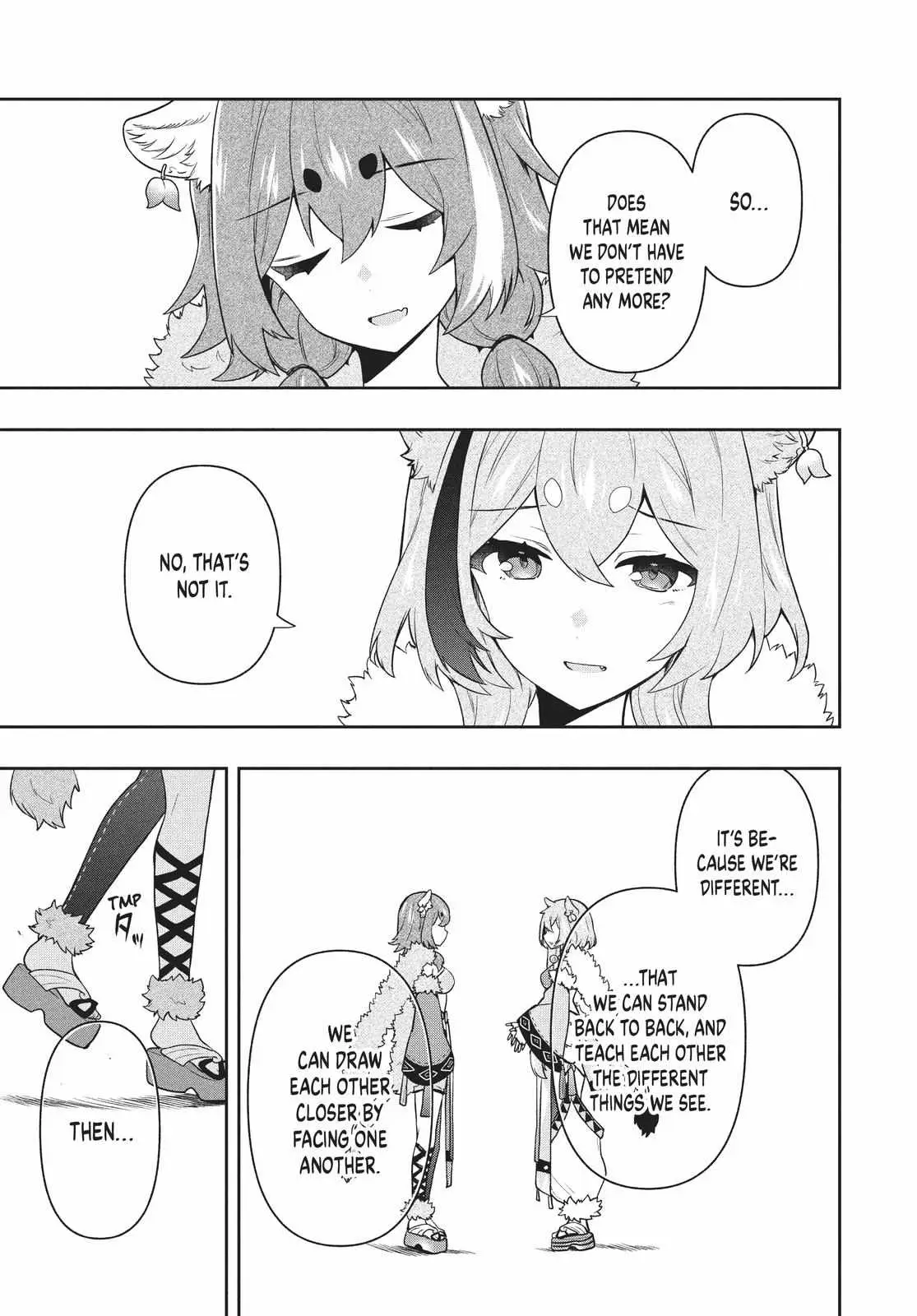 Rokuhime wa Kami Goe ni Koi ni Suru Chapter 51 page 9 - 