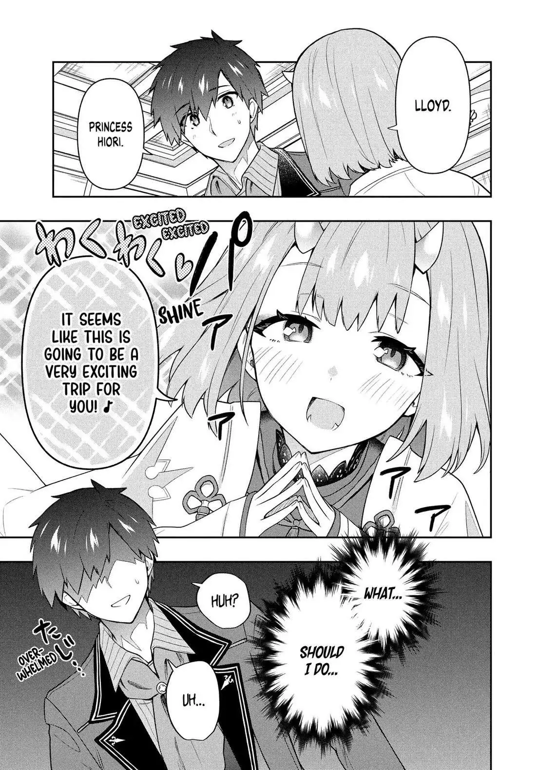 Rokuhime wa Kami Goe ni Koi ni Suru Chapter 57 page 17 - 