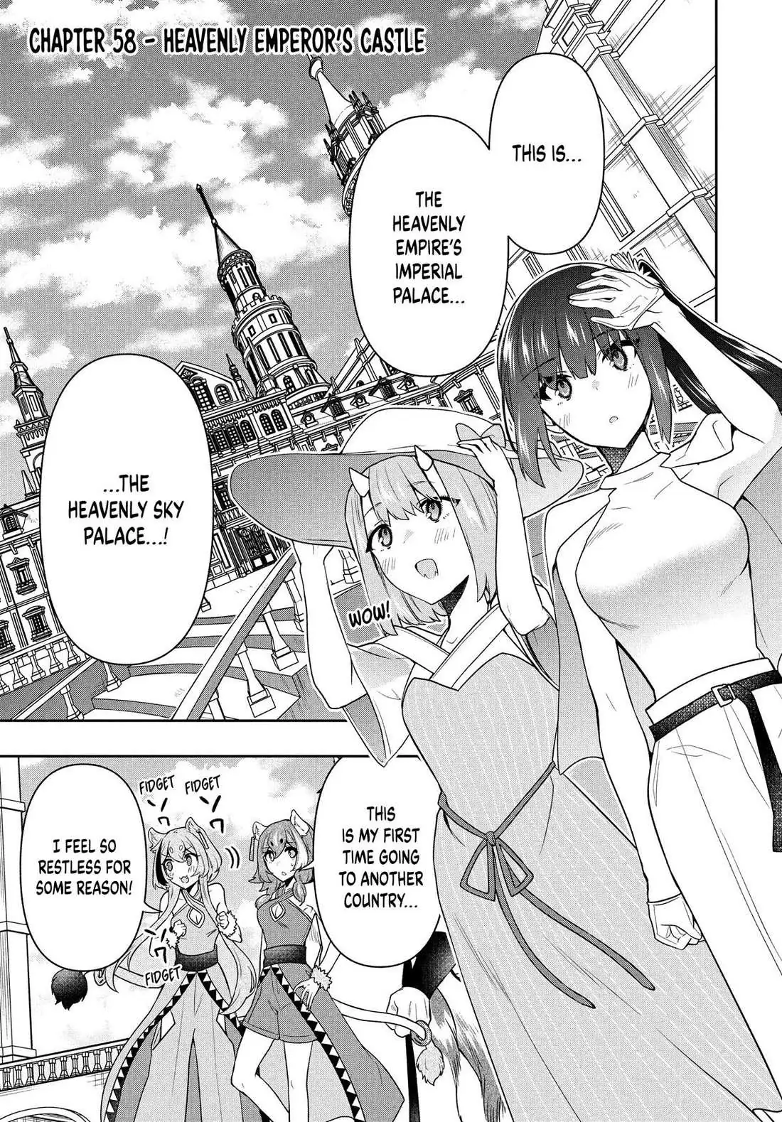 Rokuhime wa Kami Goe ni Koi ni Suru Chapter 58 page 1 - 
