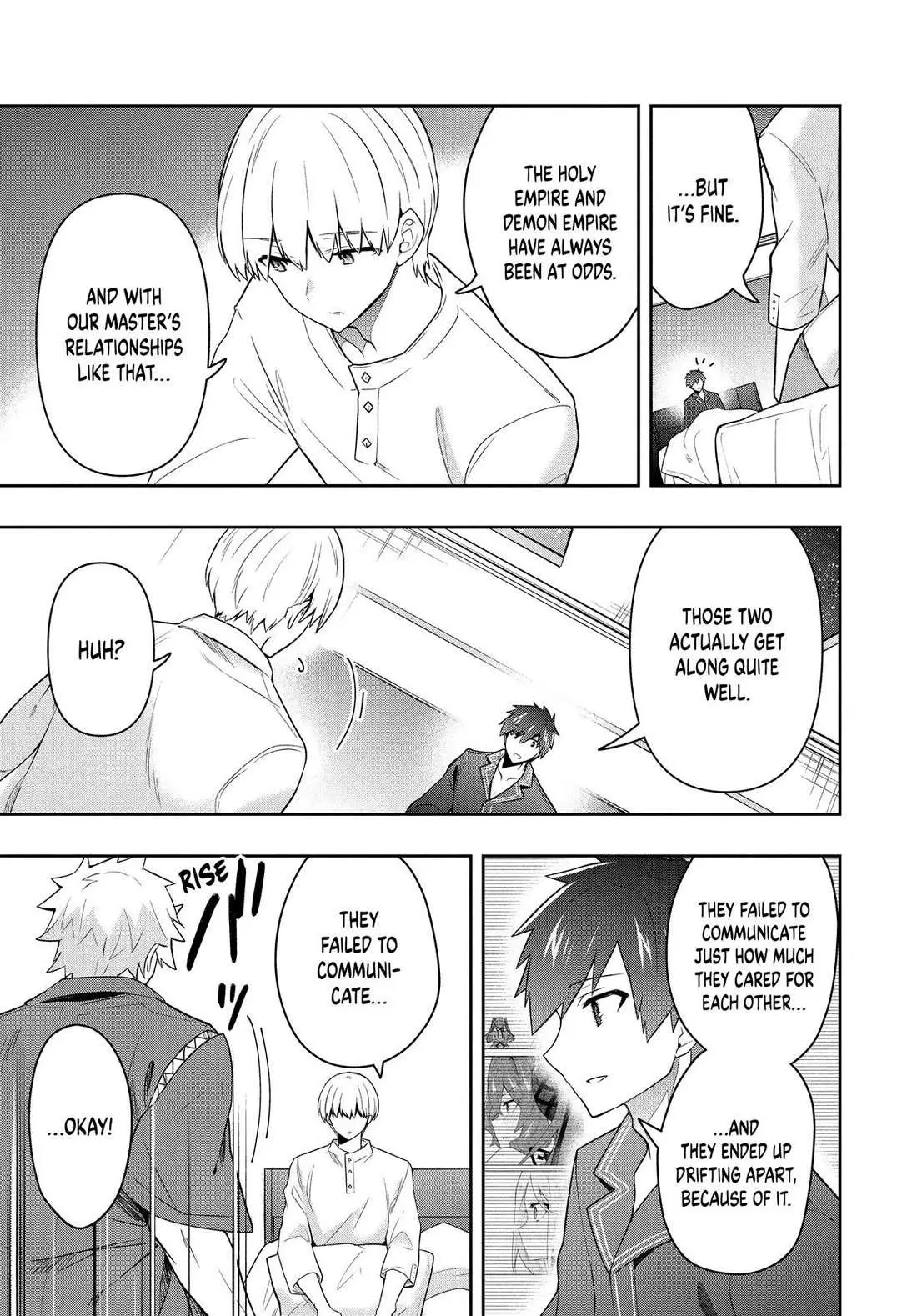 Rokuhime wa Kami Goe ni Koi ni Suru Chapter 61 page 18 - 