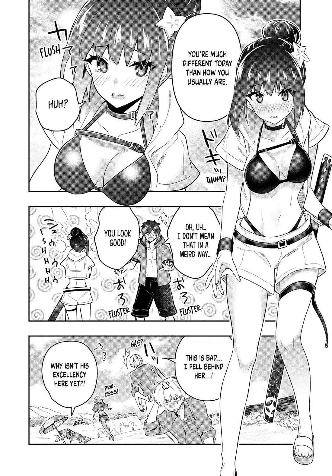 Rokuhime wa Kami Goe ni Koi ni Suru Chapter 62 page 10 - 
