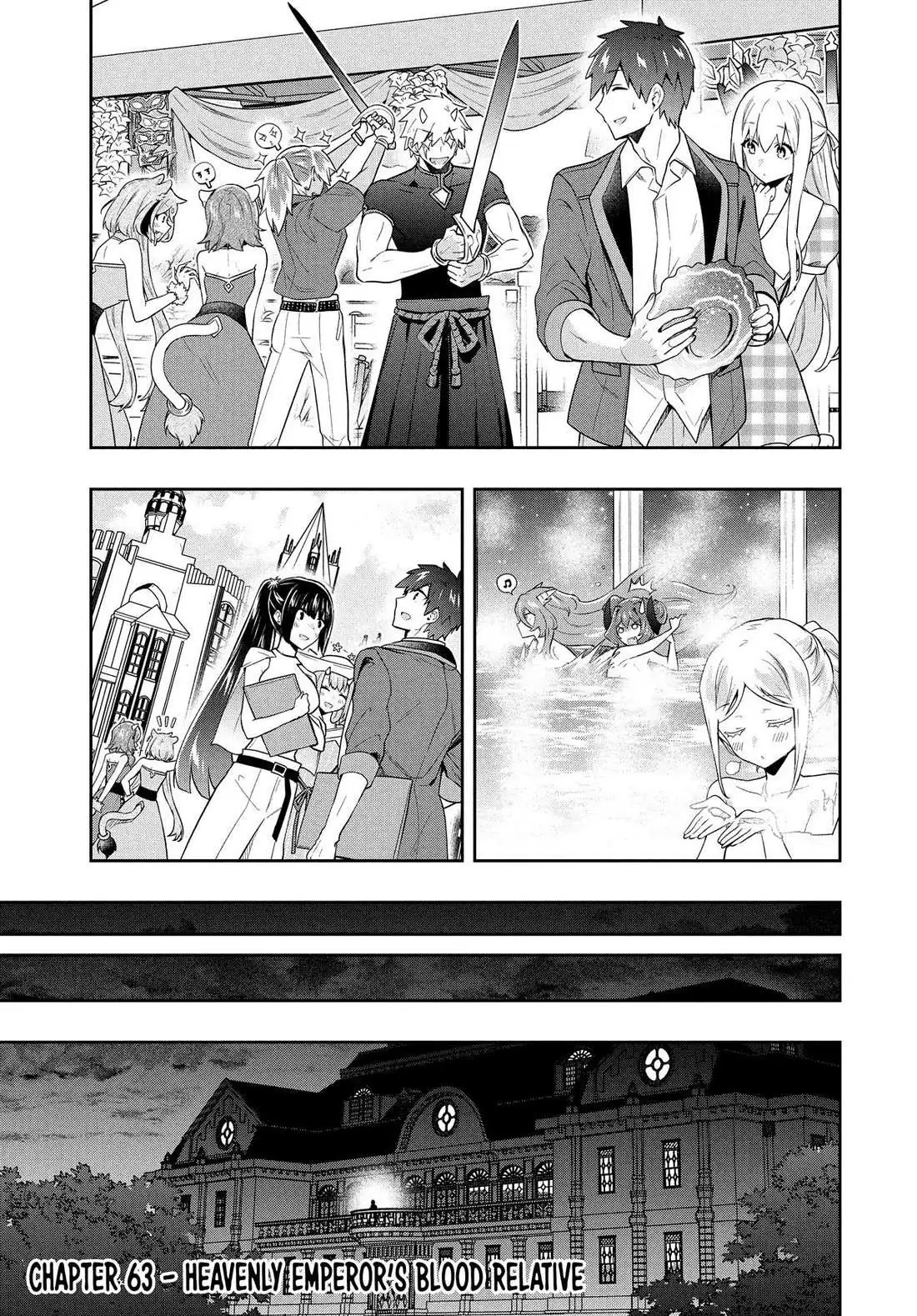 Rokuhime wa Kami Goe ni Koi ni Suru Chapter 63 page 1 - 