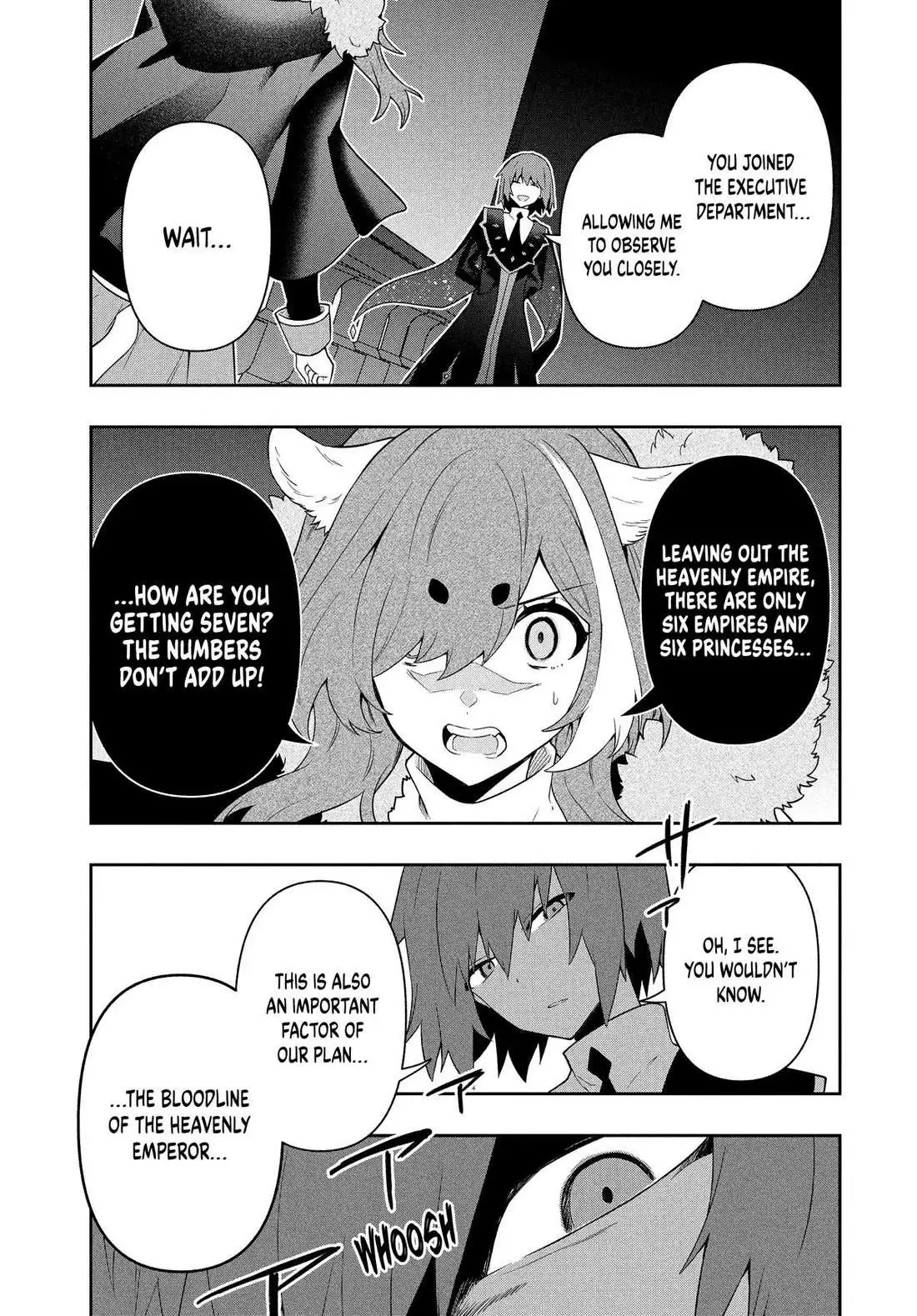 Rokuhime wa Kami Goe ni Koi ni Suru Chapter 63 page 13 - 