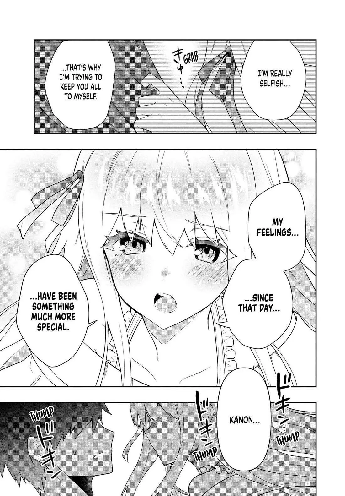 Rokuhime wa Kami Goe ni Koi ni Suru Chapter 65 page 15 - 