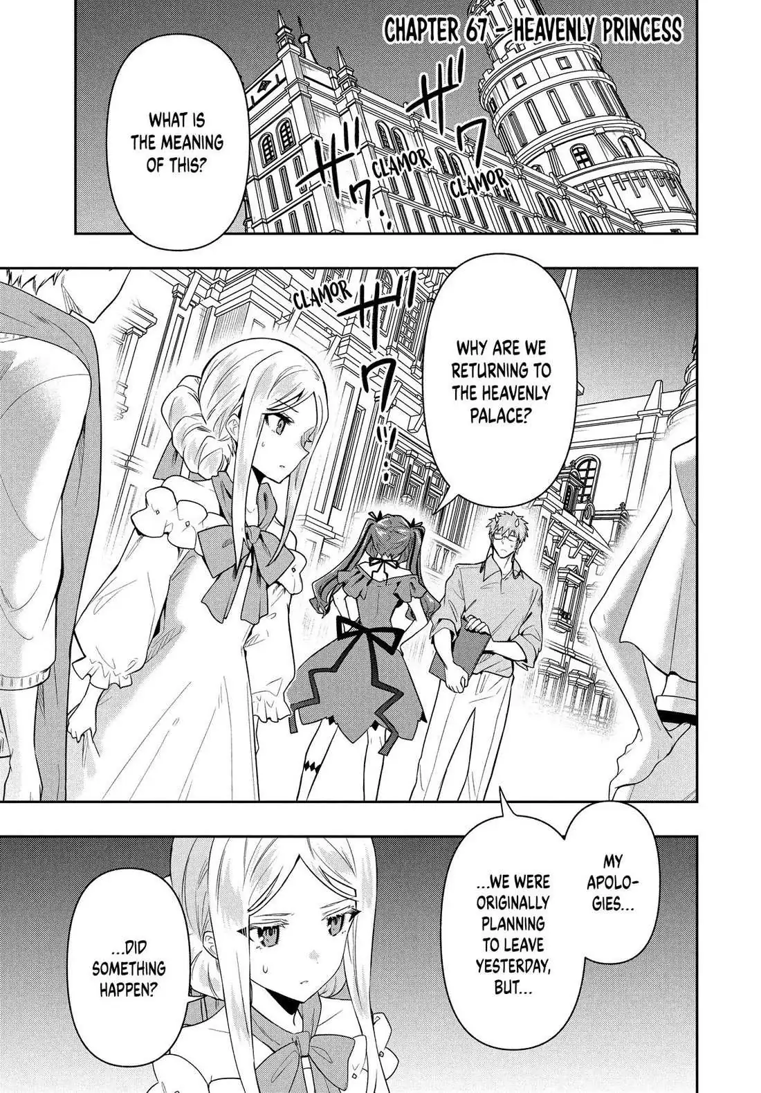Rokuhime wa Kami Goe ni Koi ni Suru Chapter 67 page 1 - 