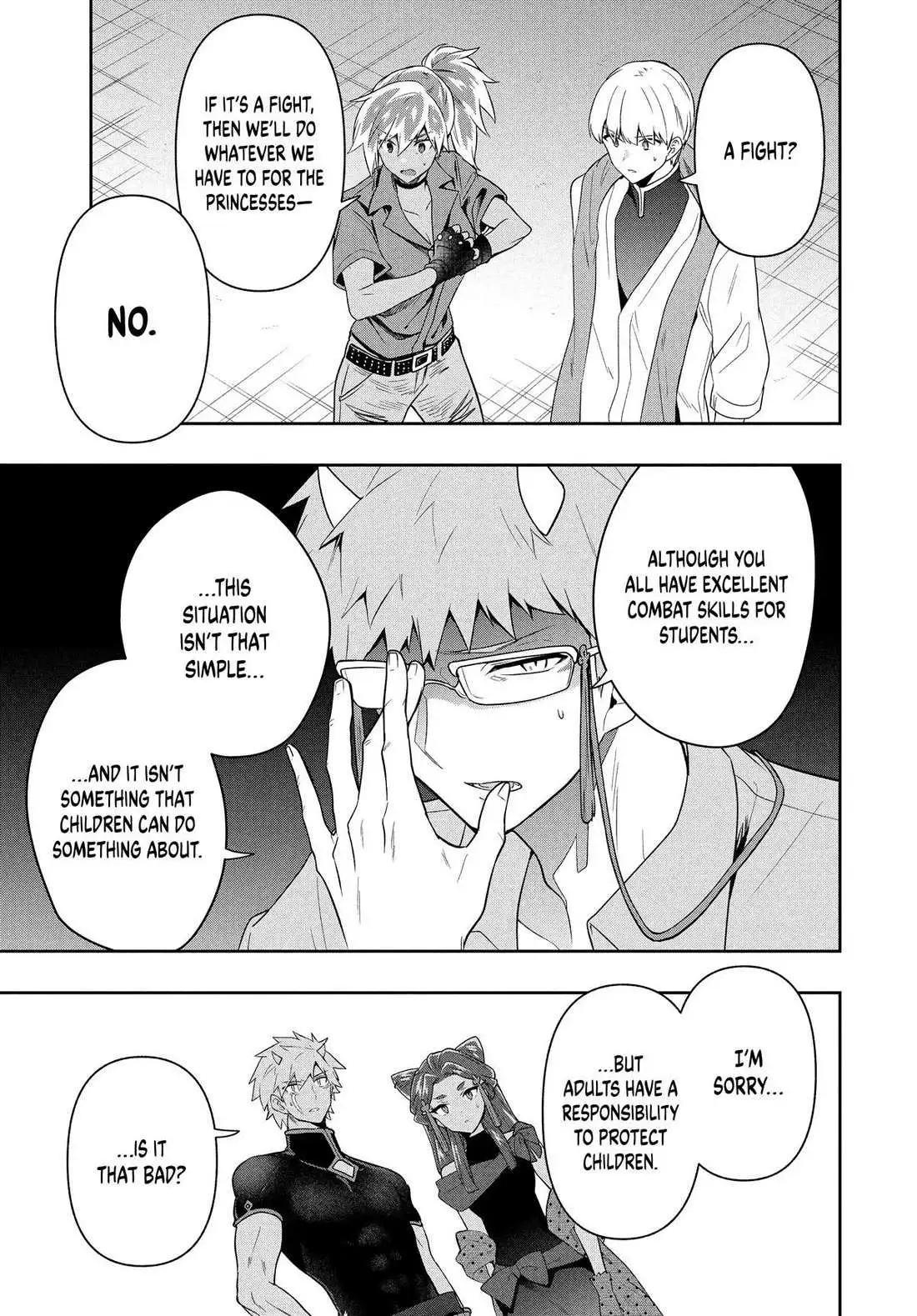 Rokuhime wa Kami Goe ni Koi ni Suru Chapter 67 page 3 - 