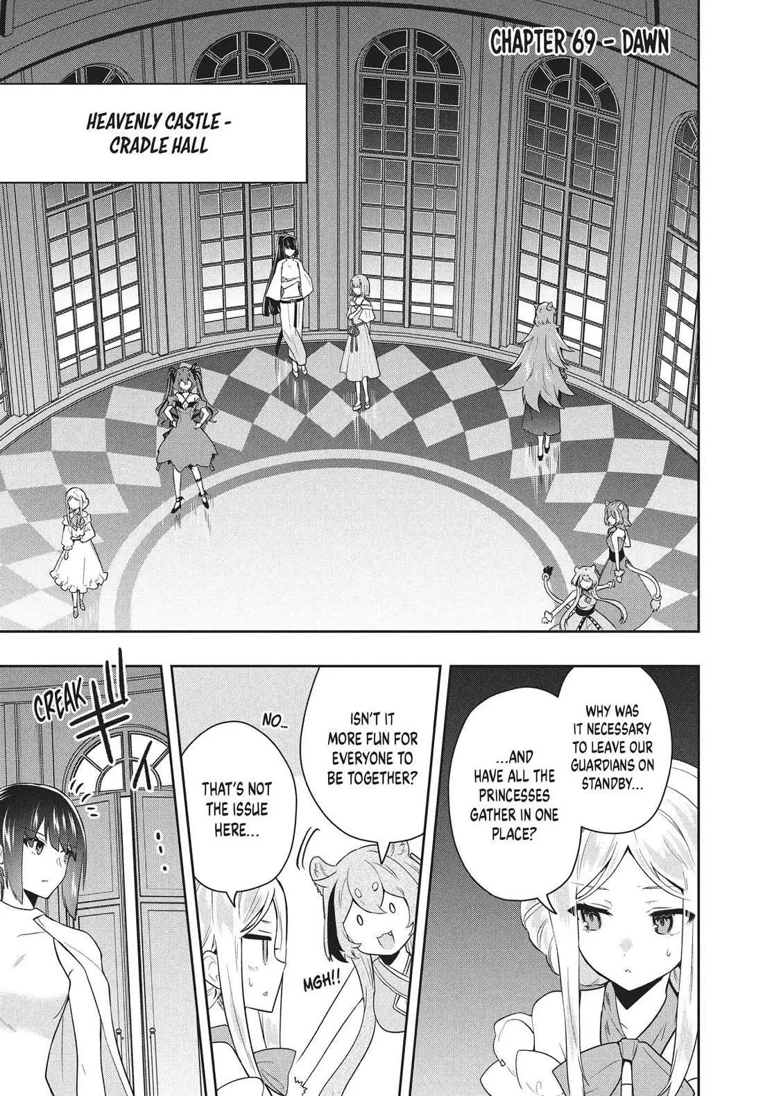 Rokuhime wa Kami Goe ni Koi ni Suru Chapter 69 page 1 - 