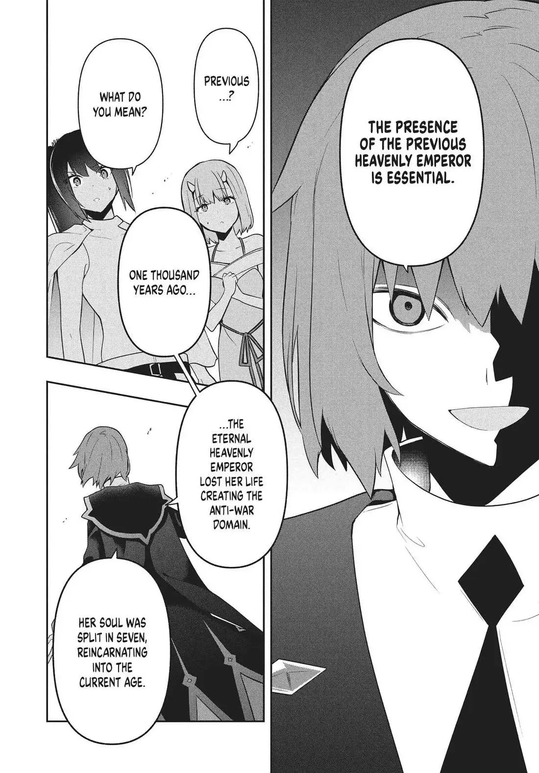 Rokuhime wa Kami Goe ni Koi ni Suru Chapter 69 page 8 - 