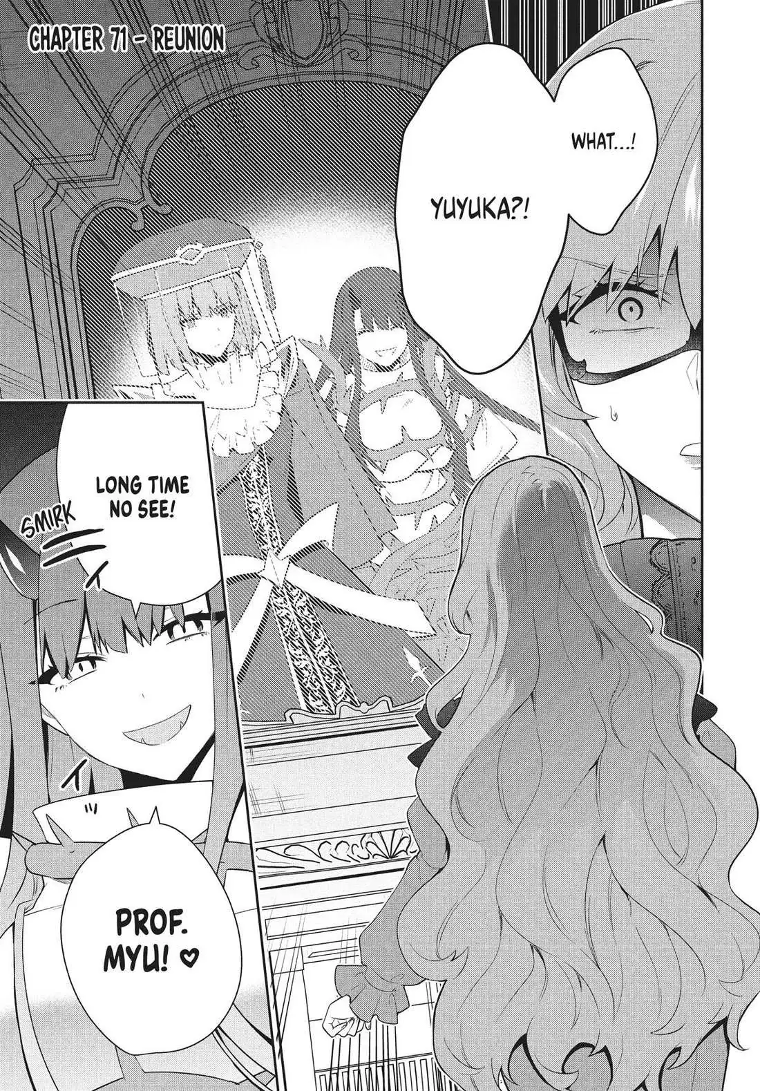 Rokuhime wa Kami Goe ni Koi ni Suru Chapter 71 page 1 - 