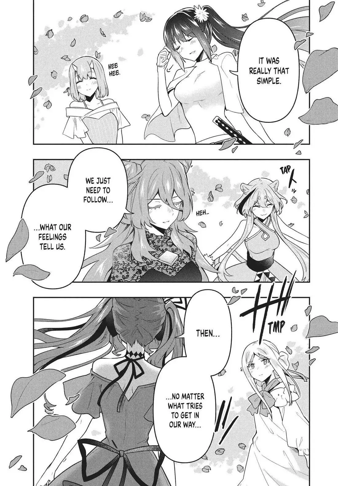 Rokuhime wa Kami Goe ni Koi ni Suru Chapter 73 page 13 - 