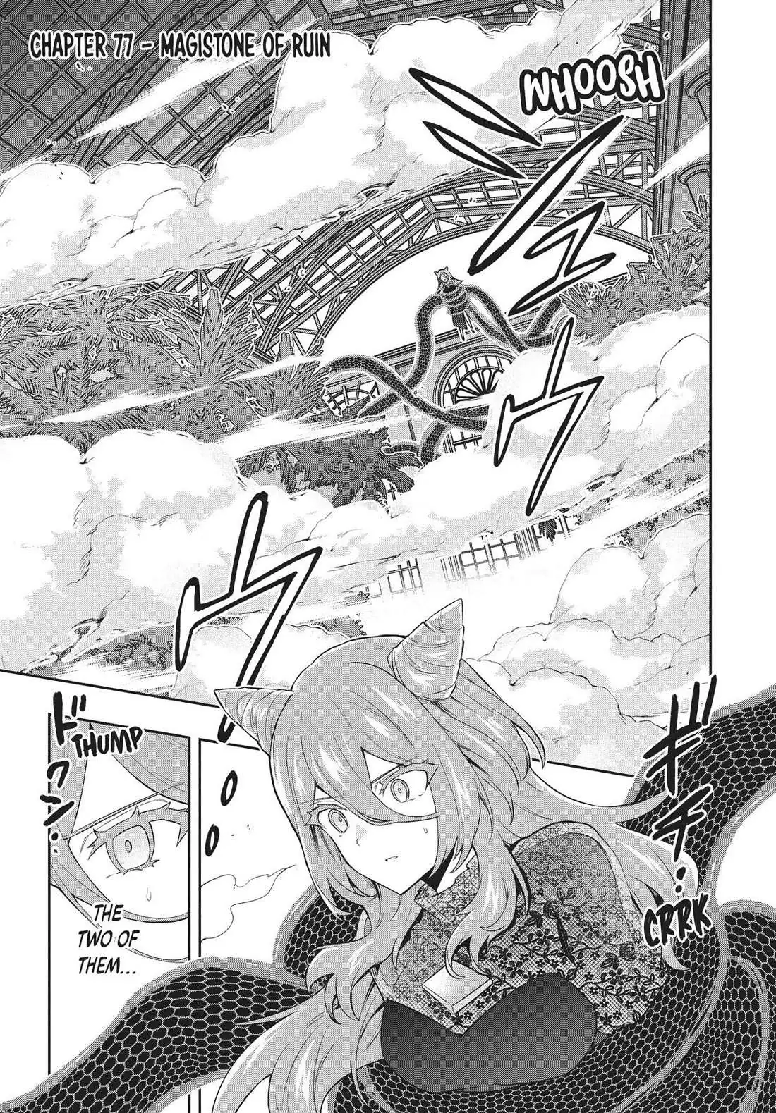 Rokuhime wa Kami Goe ni Koi ni Suru Chapter 77 page 1 - 
