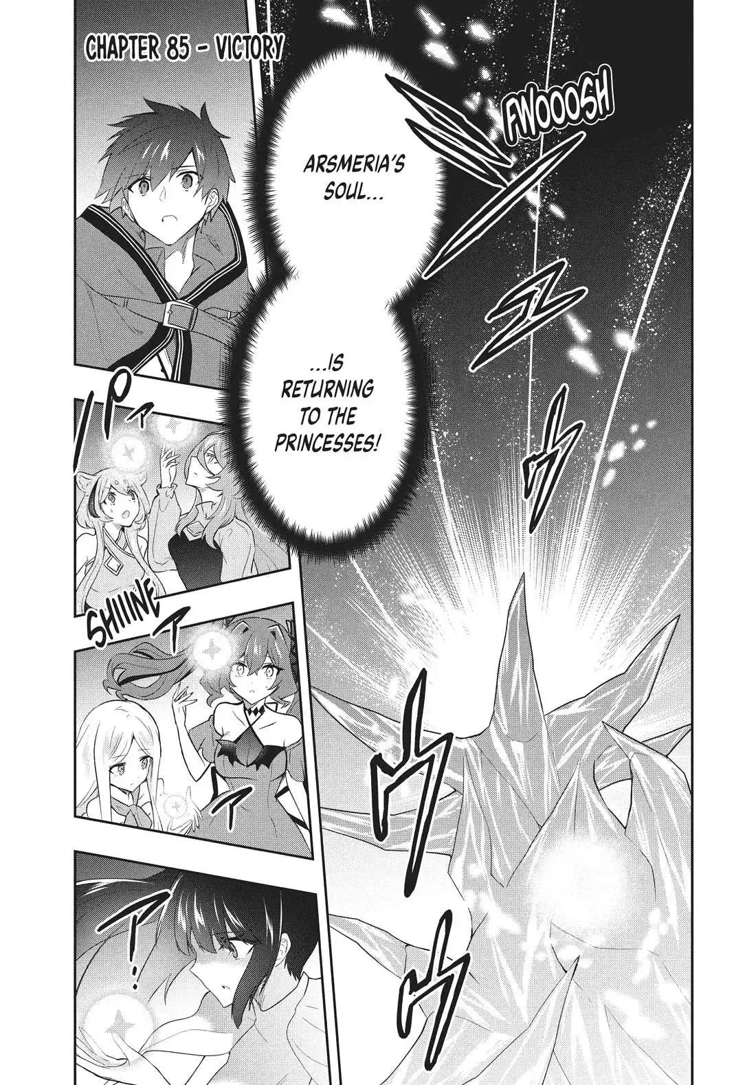 Rokuhime wa Kami Goe ni Koi ni Suru Chapter 85 page 1 - 