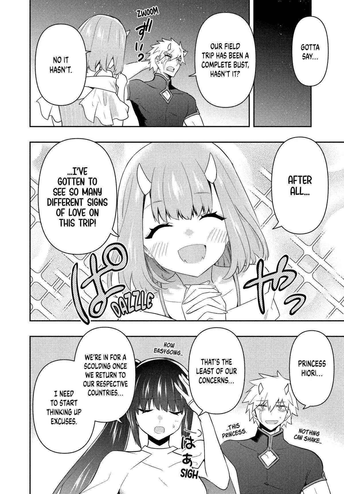 Rokuhime wa Kami Goe ni Koi ni Suru Chapter 90 page 18 - 