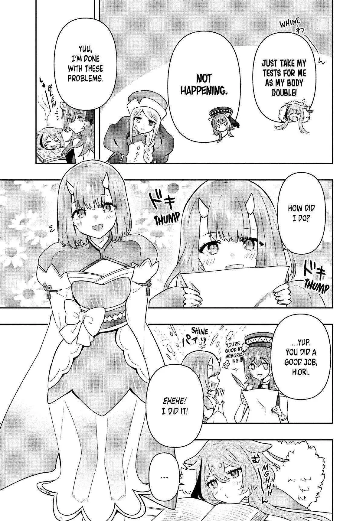 Rokuhime wa Kami Goe ni Koi ni Suru Chapter 91 page 9 - 