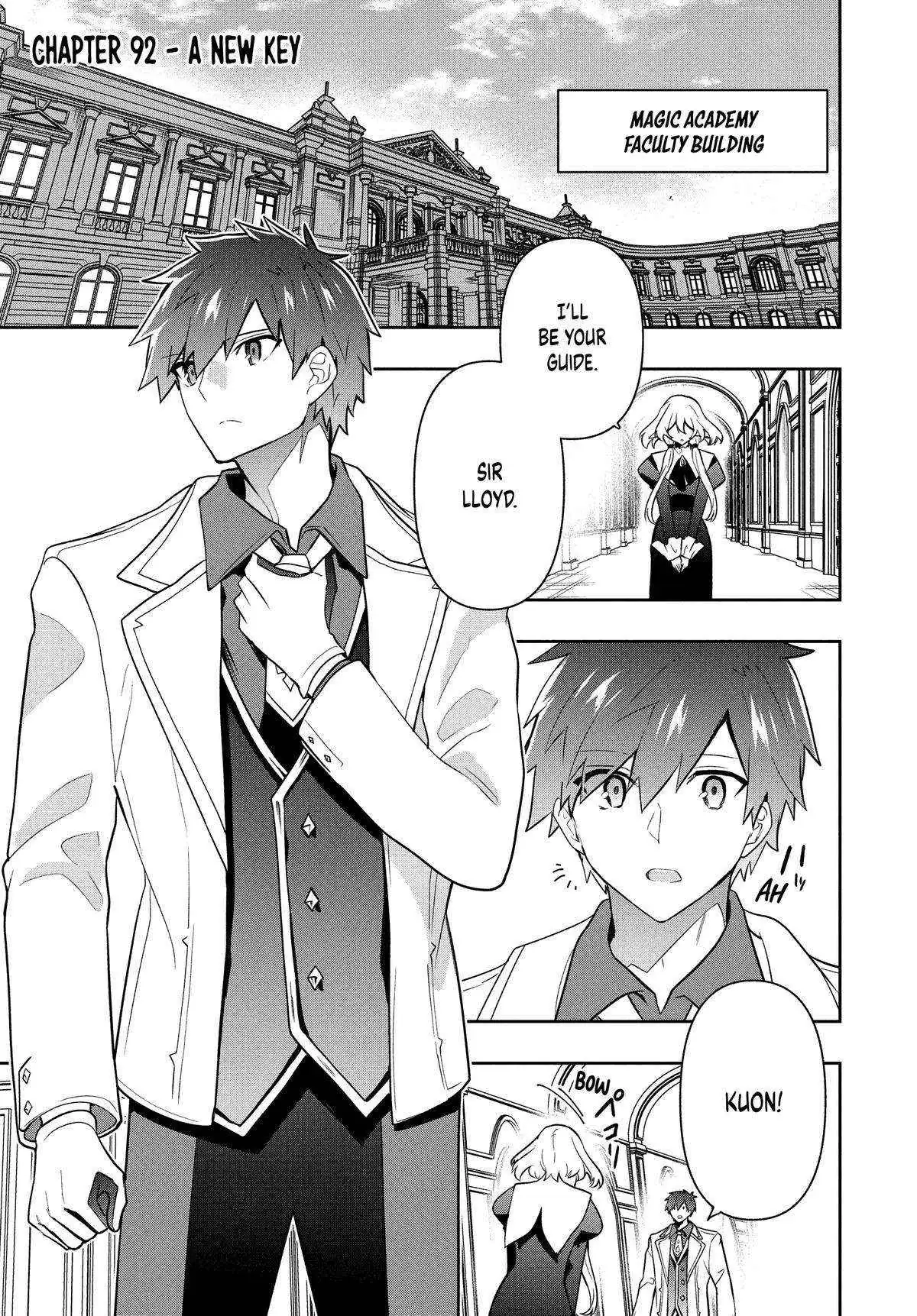 Rokuhime wa Kami Goe ni Koi ni Suru Chapter 92 page 1 - 