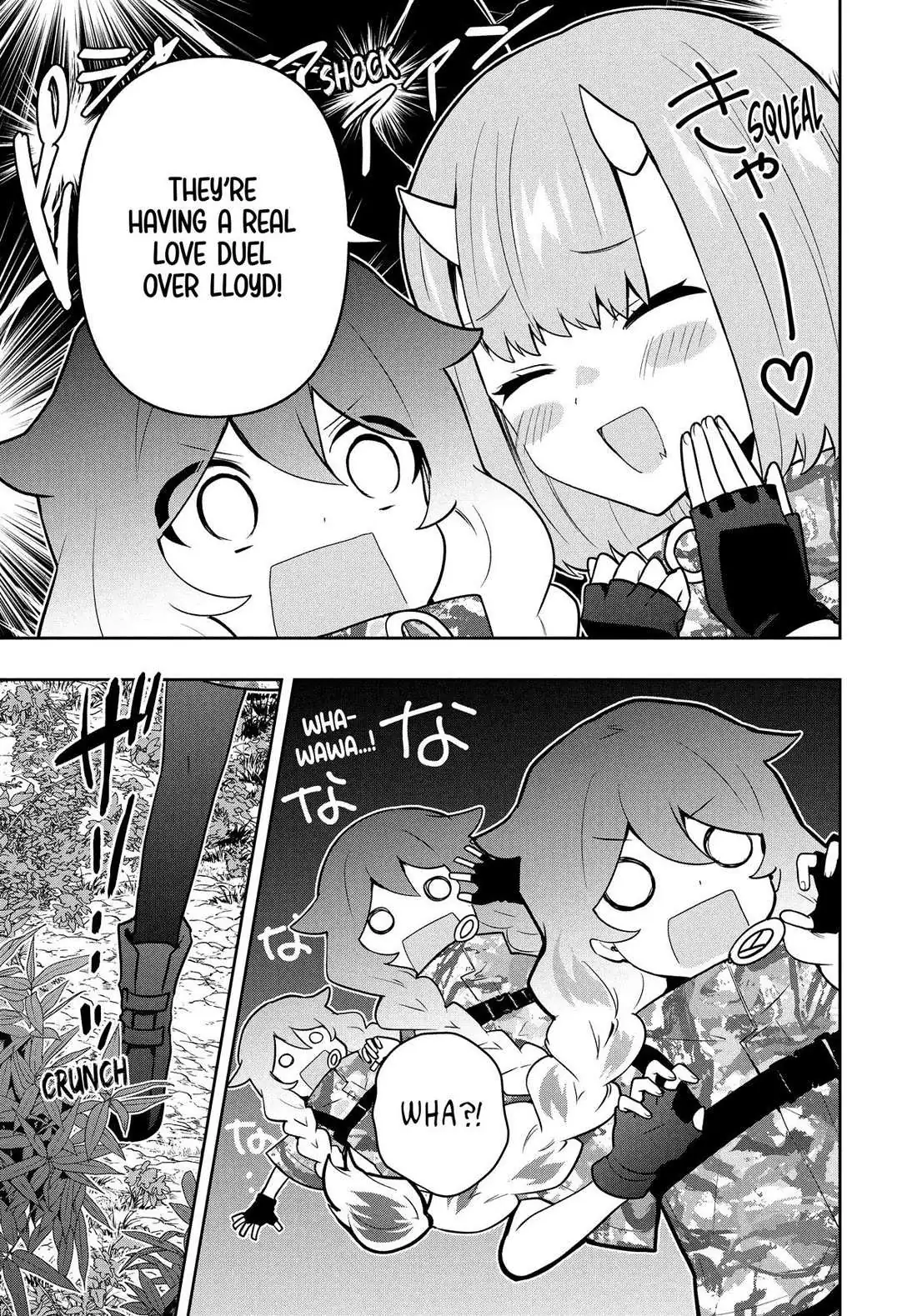 Rokuhime wa Kami Goe ni Koi ni Suru Chapter 96 page 19 - 