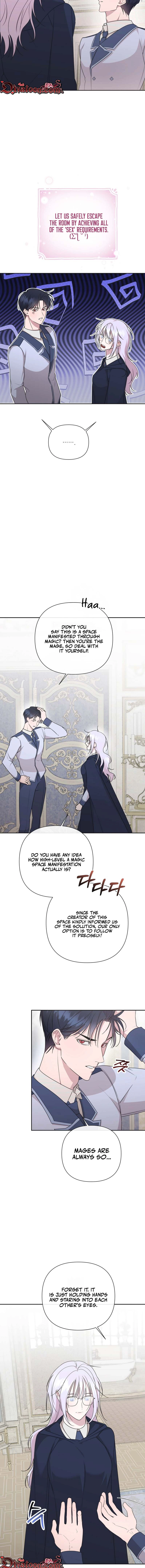 [Romance Anthology] When the Top Student of the Magic Department and the Top Student of the Swordsmanship Department Get Trapped in an XX Room Chapter 2 page 2 - 