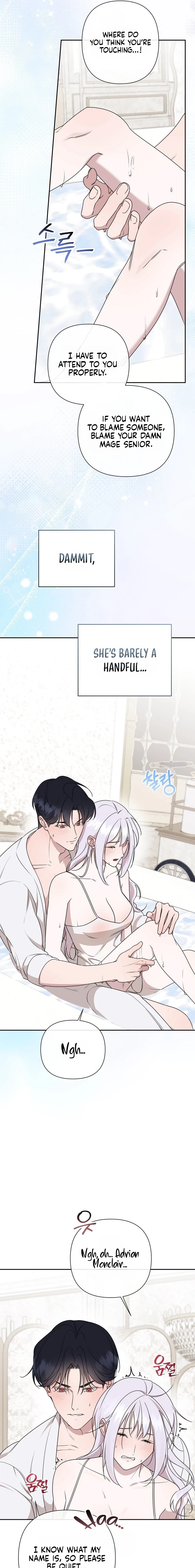 [Romance Anthology] When the Top Student of the Magic Department and the Top Student of the Swordsmanship Department Get Trapped in an XX Room Chapter 3 page 5 - 