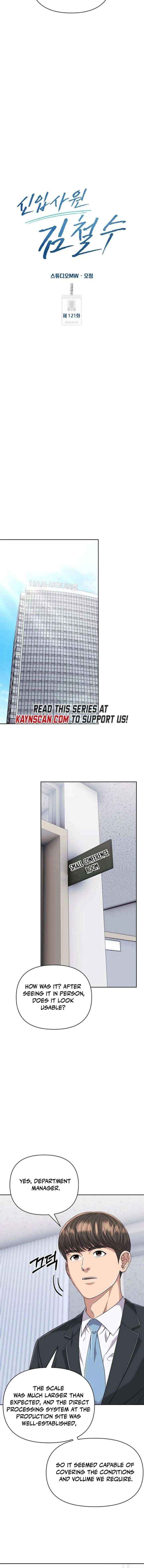 Rookie Employee Kim Cheolsu Chapter 121 page 9 - 