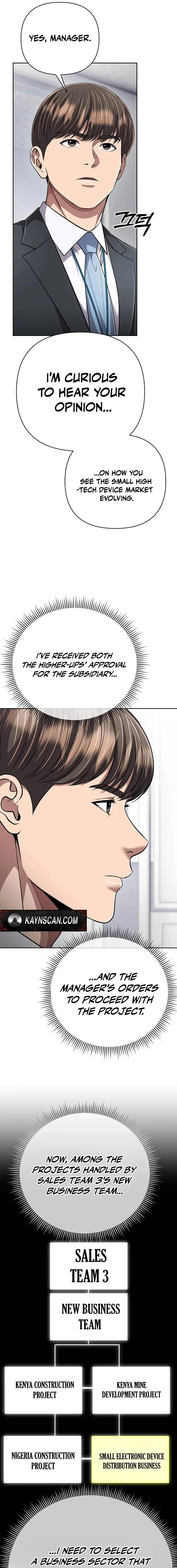 Rookie Employee Kim Cheolsu Chapter 141 page 9 - 