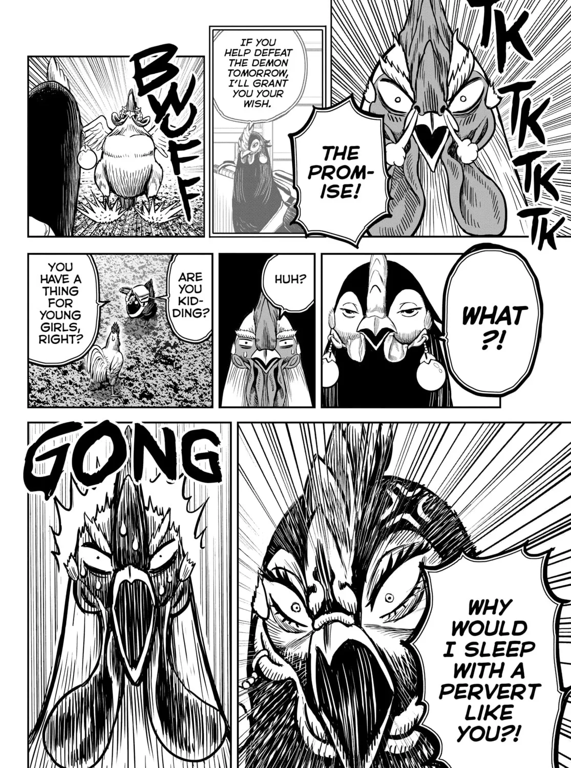 Rooster Fighter Chapter 10 page 61 - 
