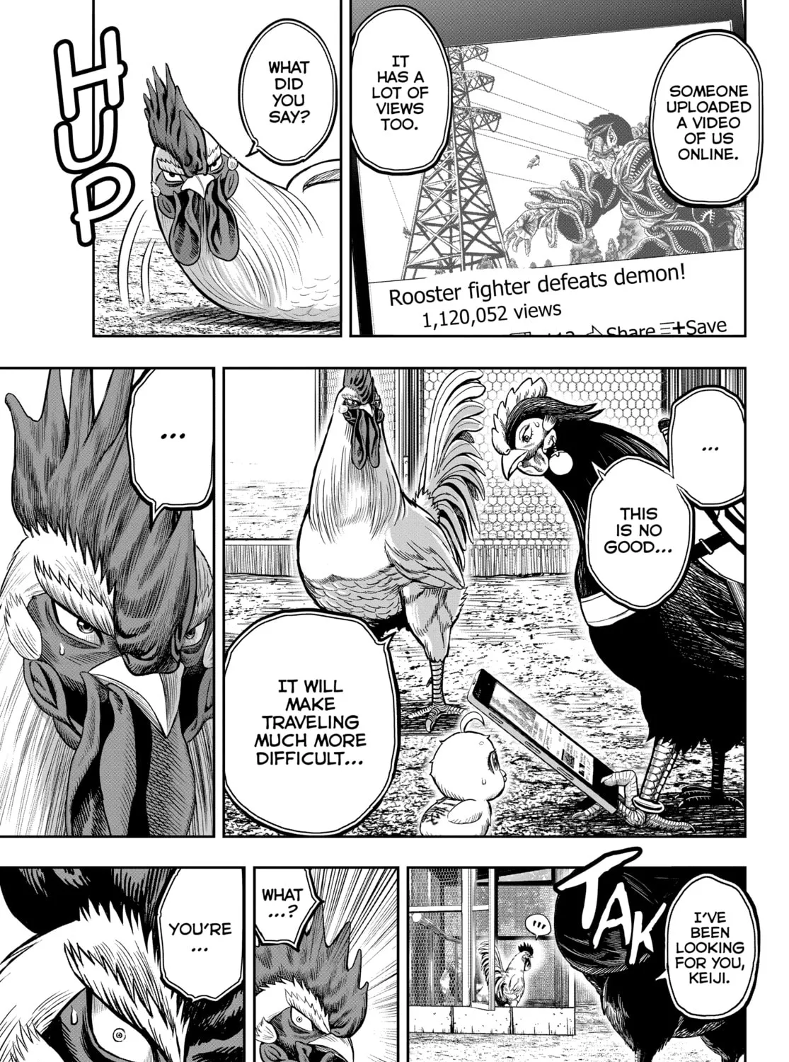 Rooster Fighter Chapter 11 page 25 - 