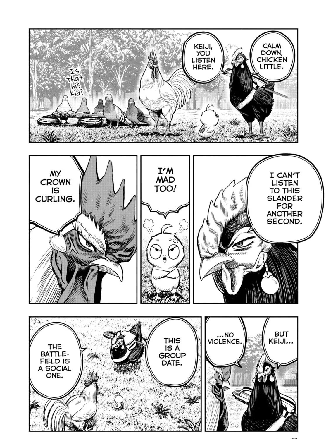 Rooster Fighter Chapter 17 page 39 - 