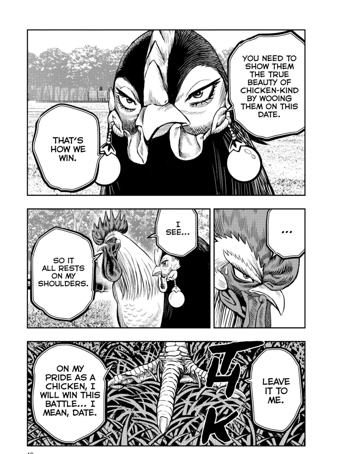 Rooster Fighter Chapter 17 page 41 - 