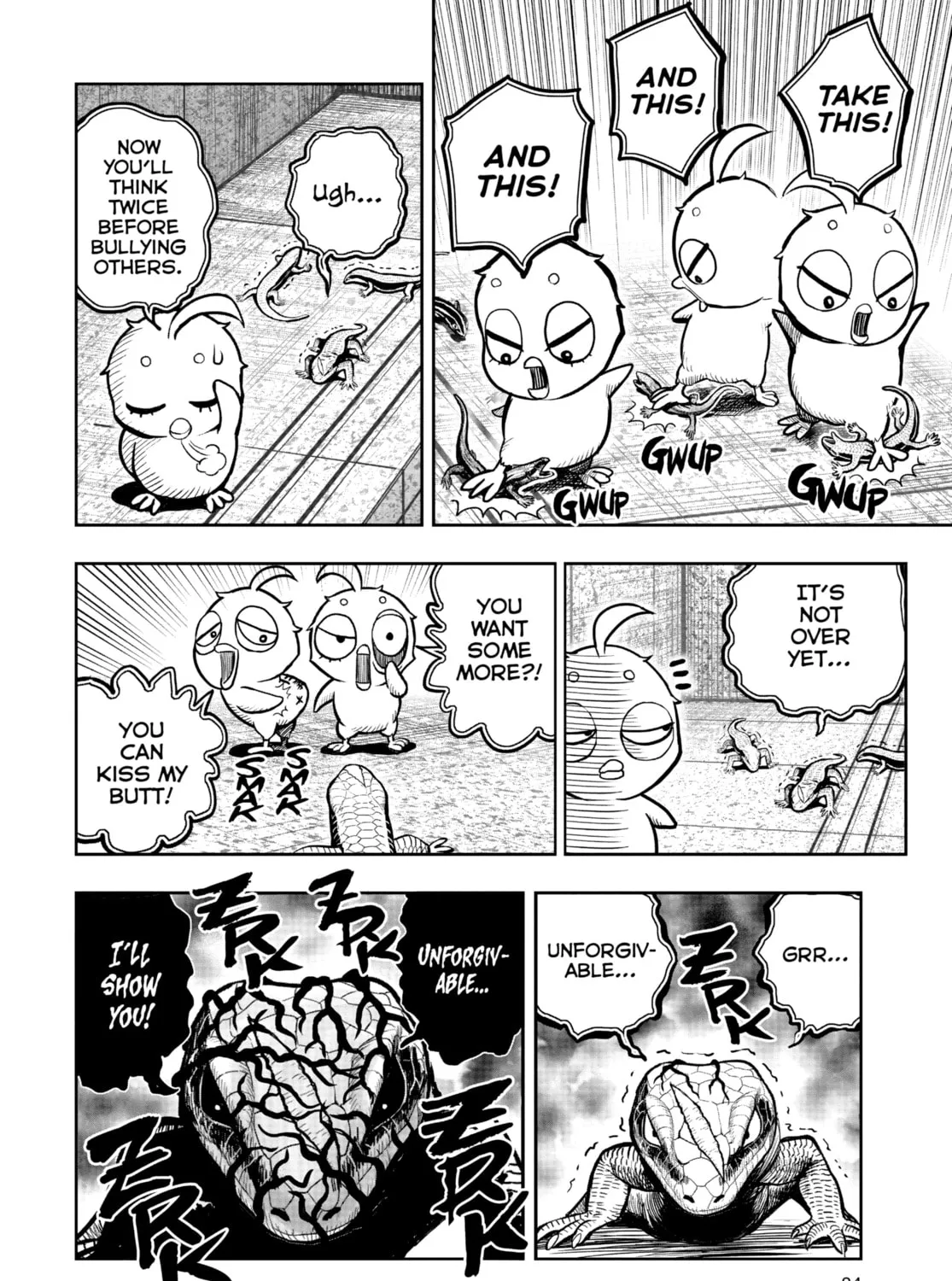Rooster Fighter Chapter 18 page 37 - 