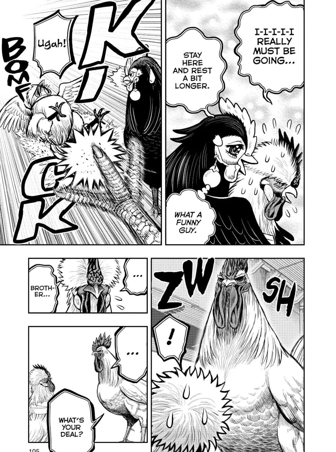 Rooster Fighter Chapter 19 page 13 - 