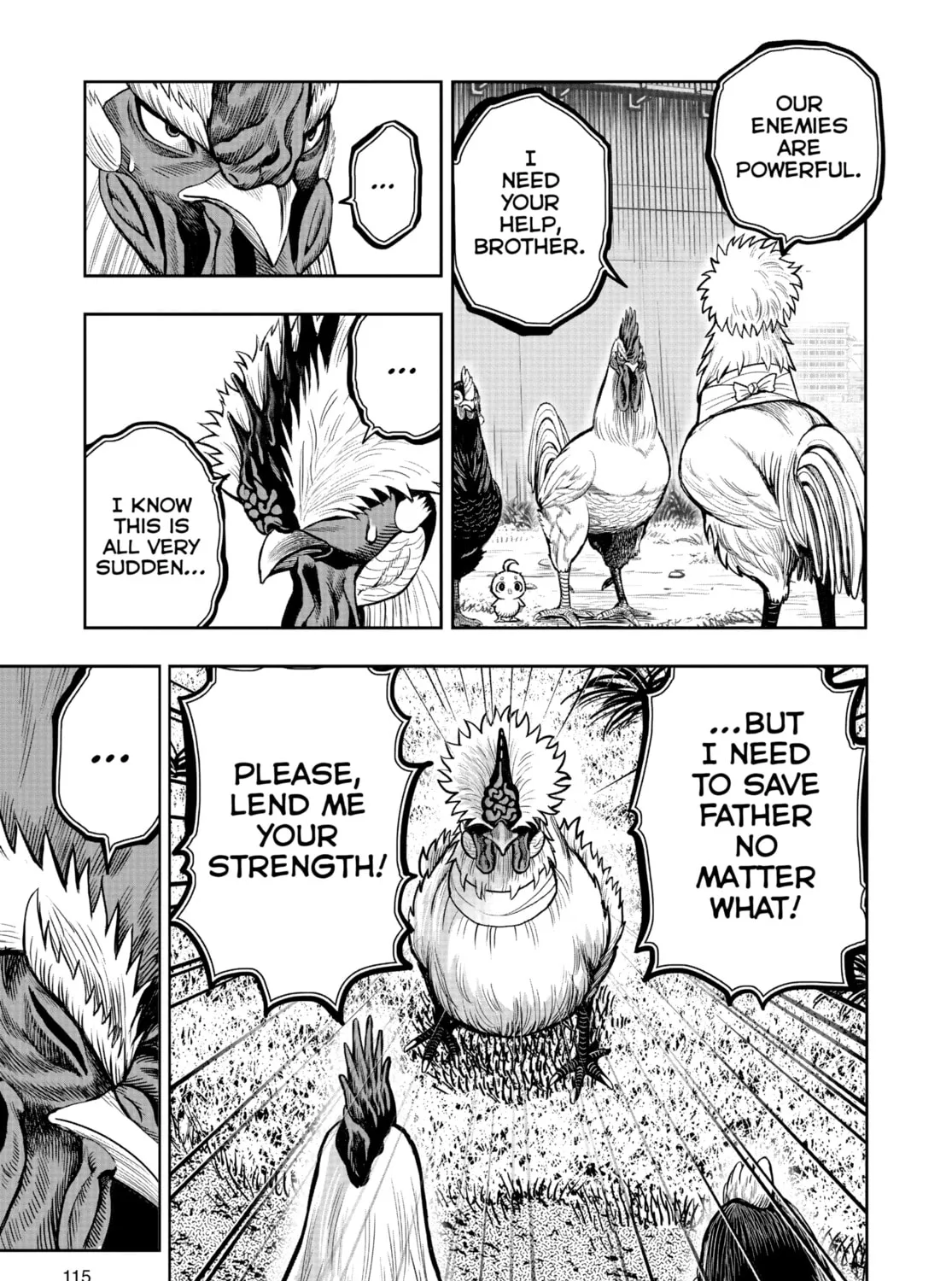 Rooster Fighter Chapter 19 page 33 - 