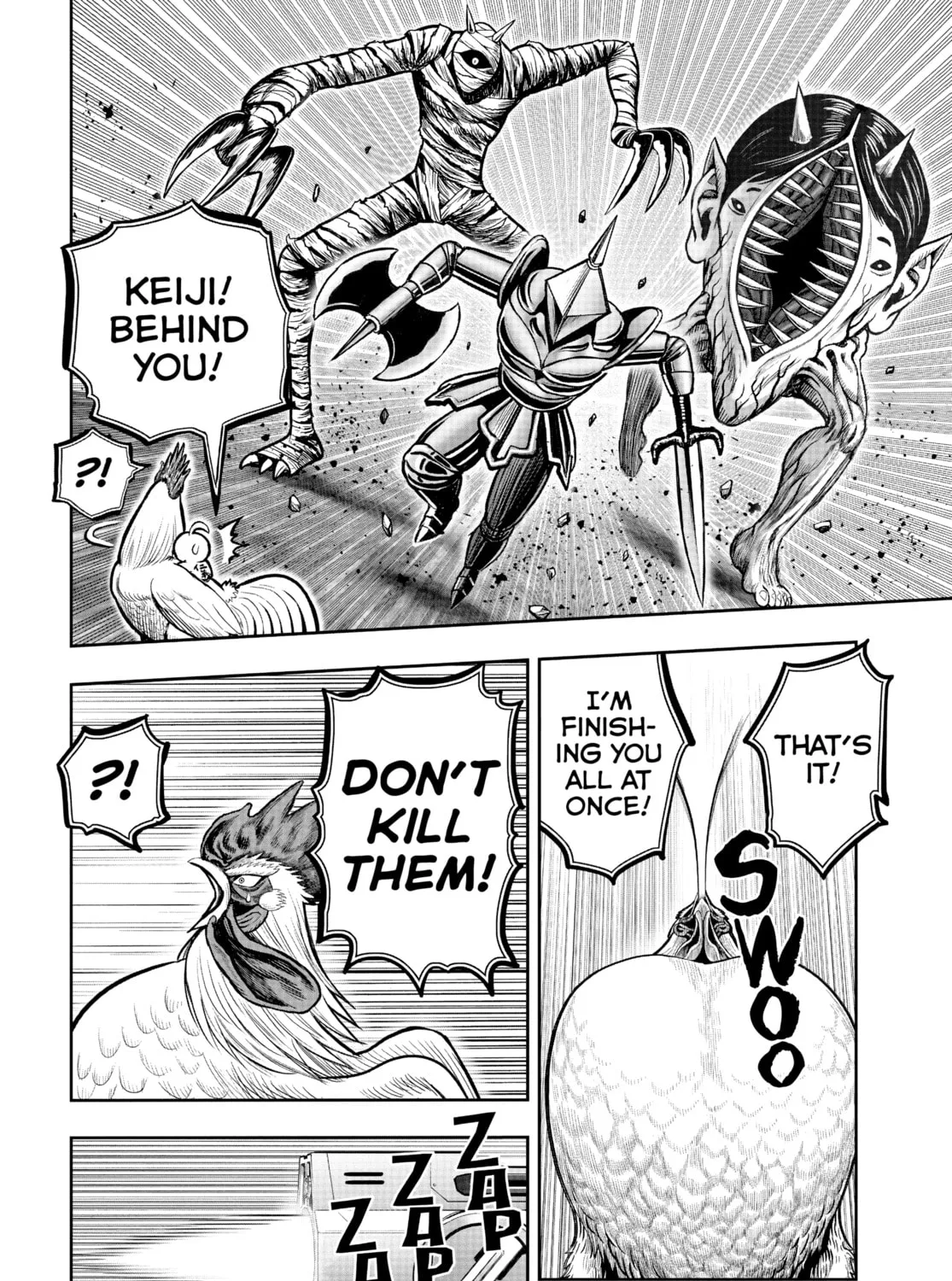Rooster Fighter Chapter 22 page 67 - 