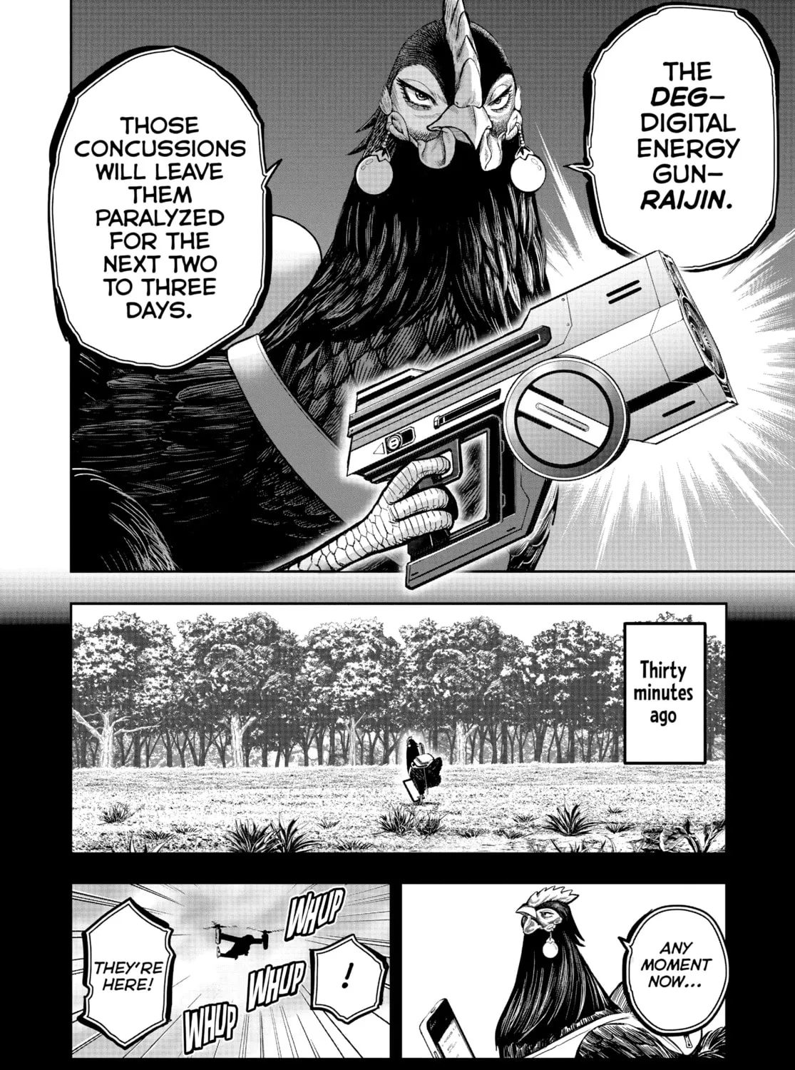 Rooster Fighter Chapter 22 page 75 - 