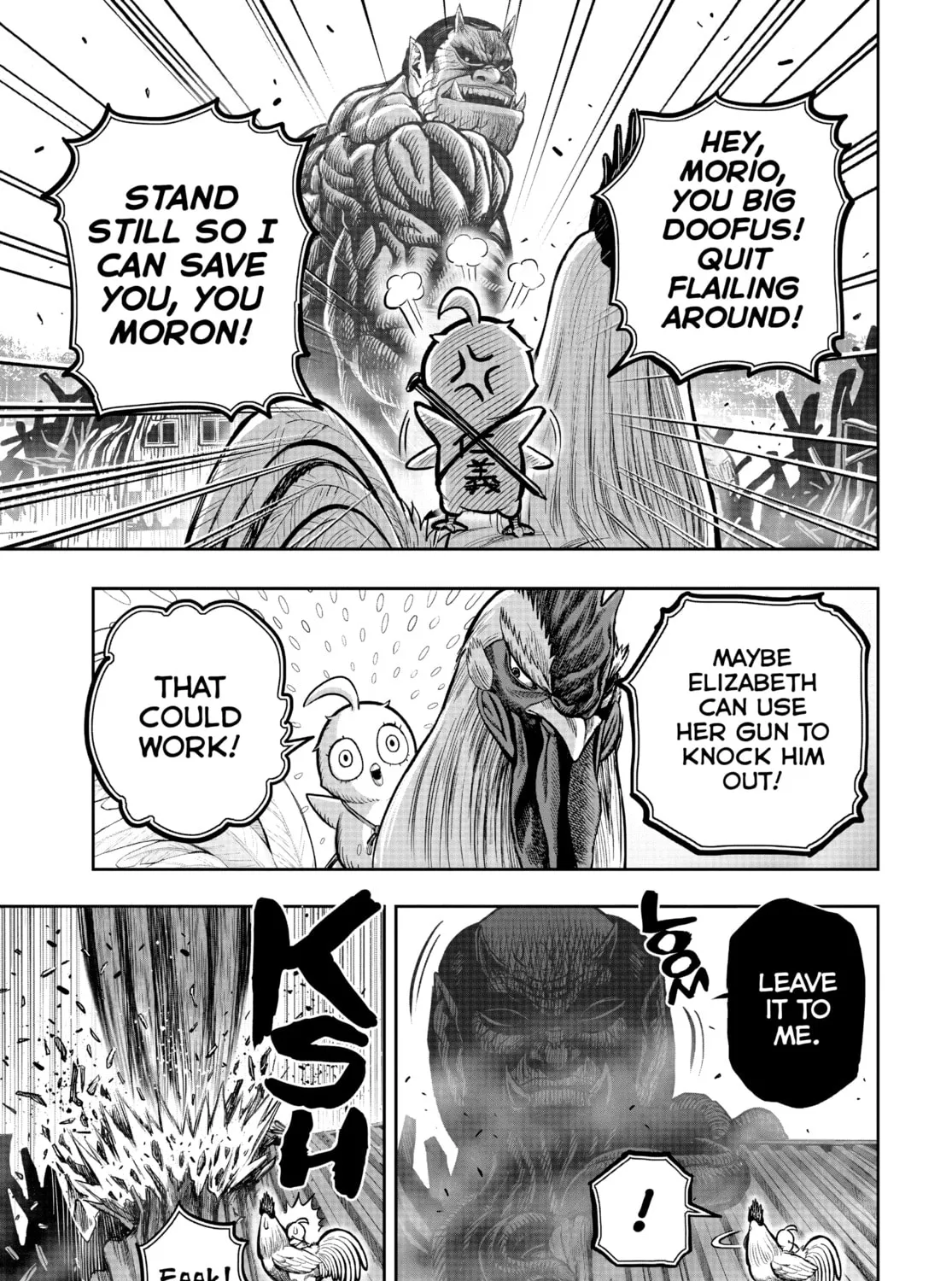 Rooster Fighter Chapter 23 page 37 - 
