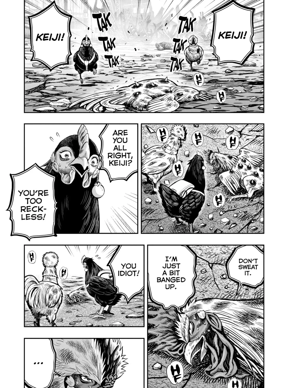 Rooster Fighter Chapter 25 page 111 - 