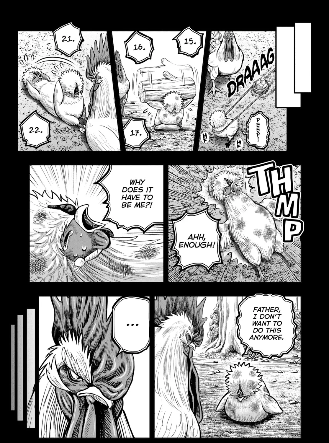 Rooster Fighter Chapter 27 page 21 - 