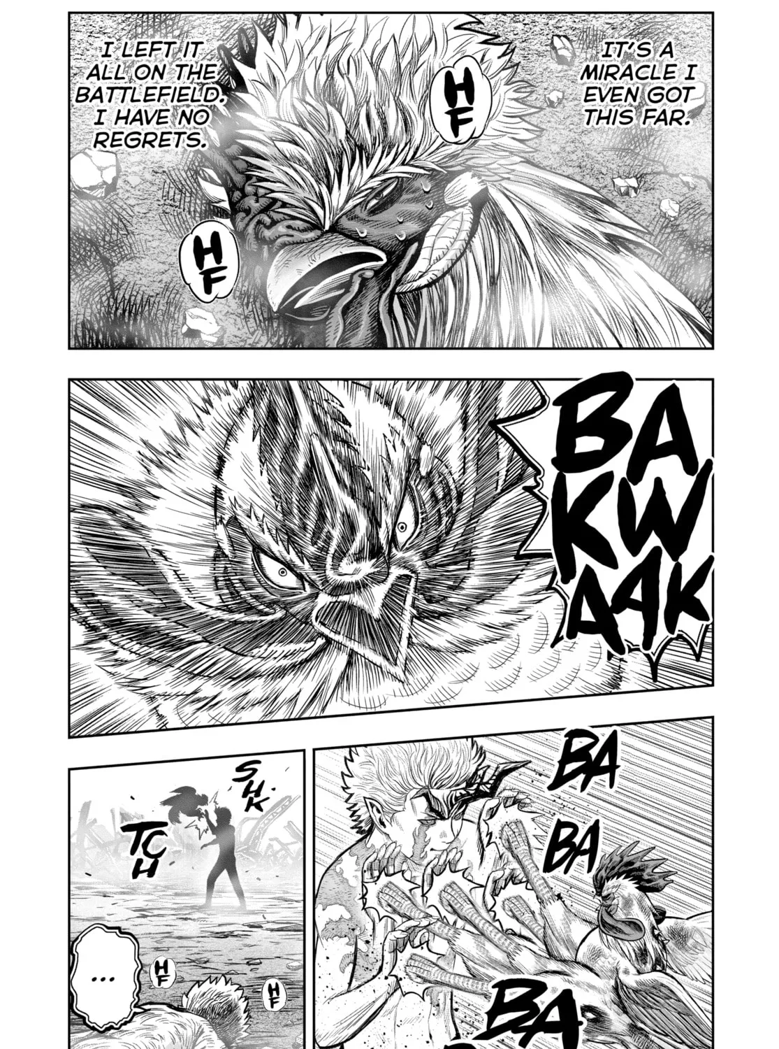 Rooster Fighter Chapter 27 page 37 - 