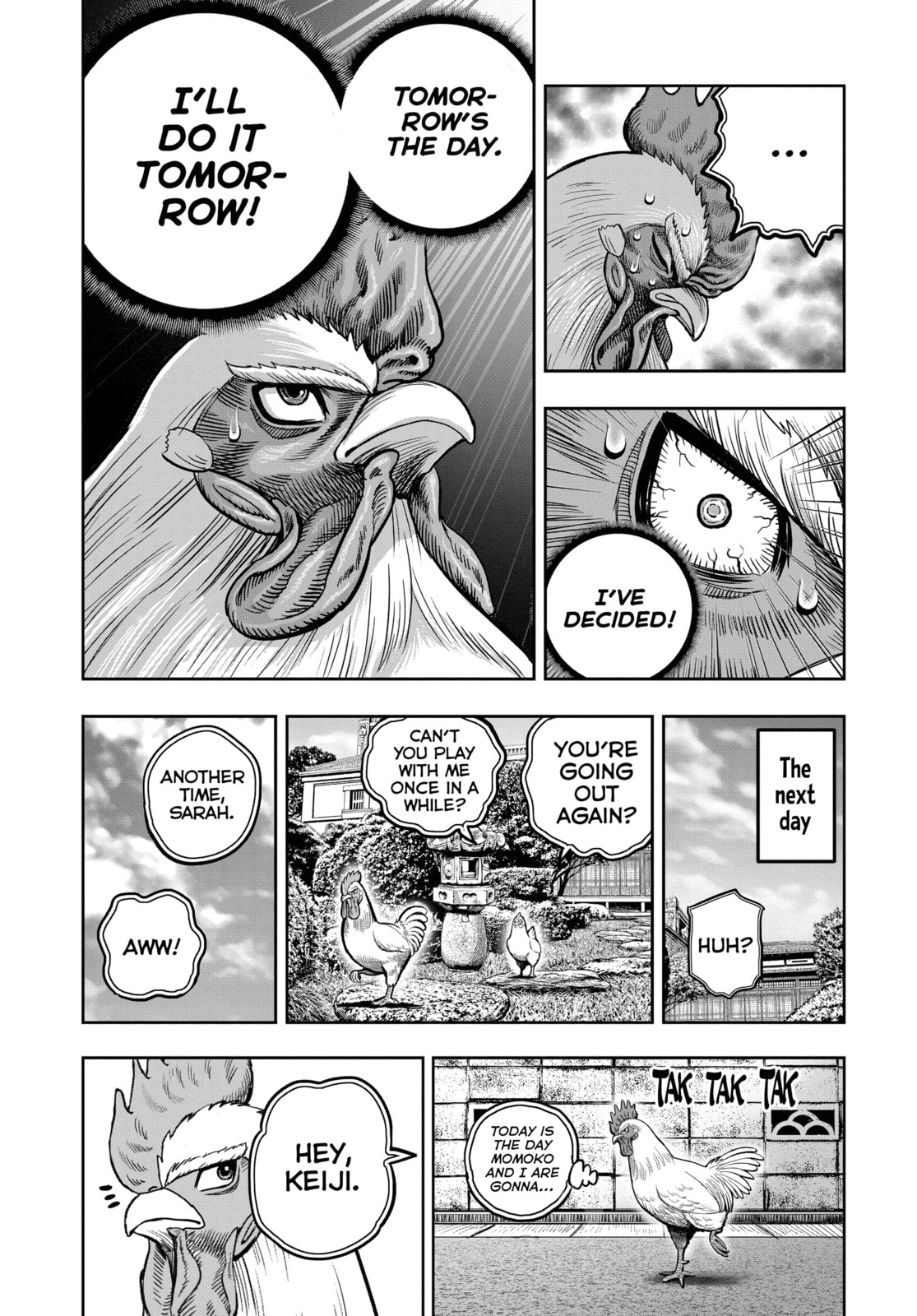 Rooster Fighter Chapter 36.1 page 12 - 