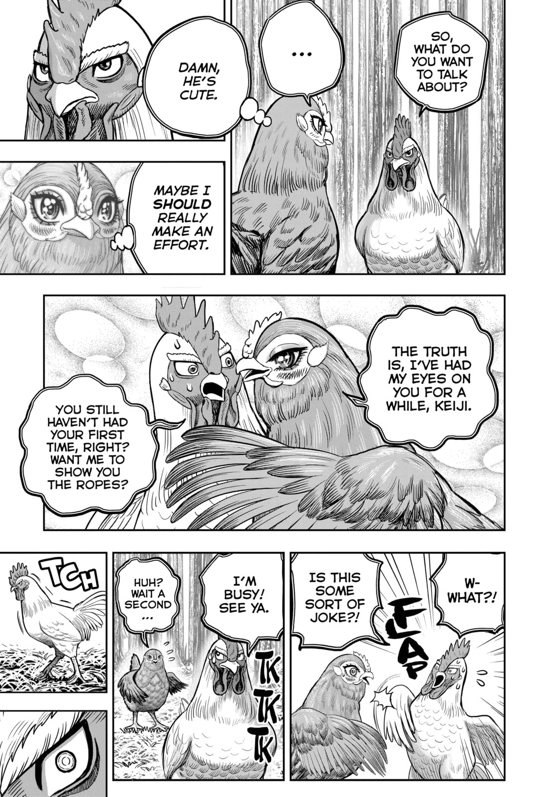 Rooster Fighter Chapter 36.1 page 15 - 